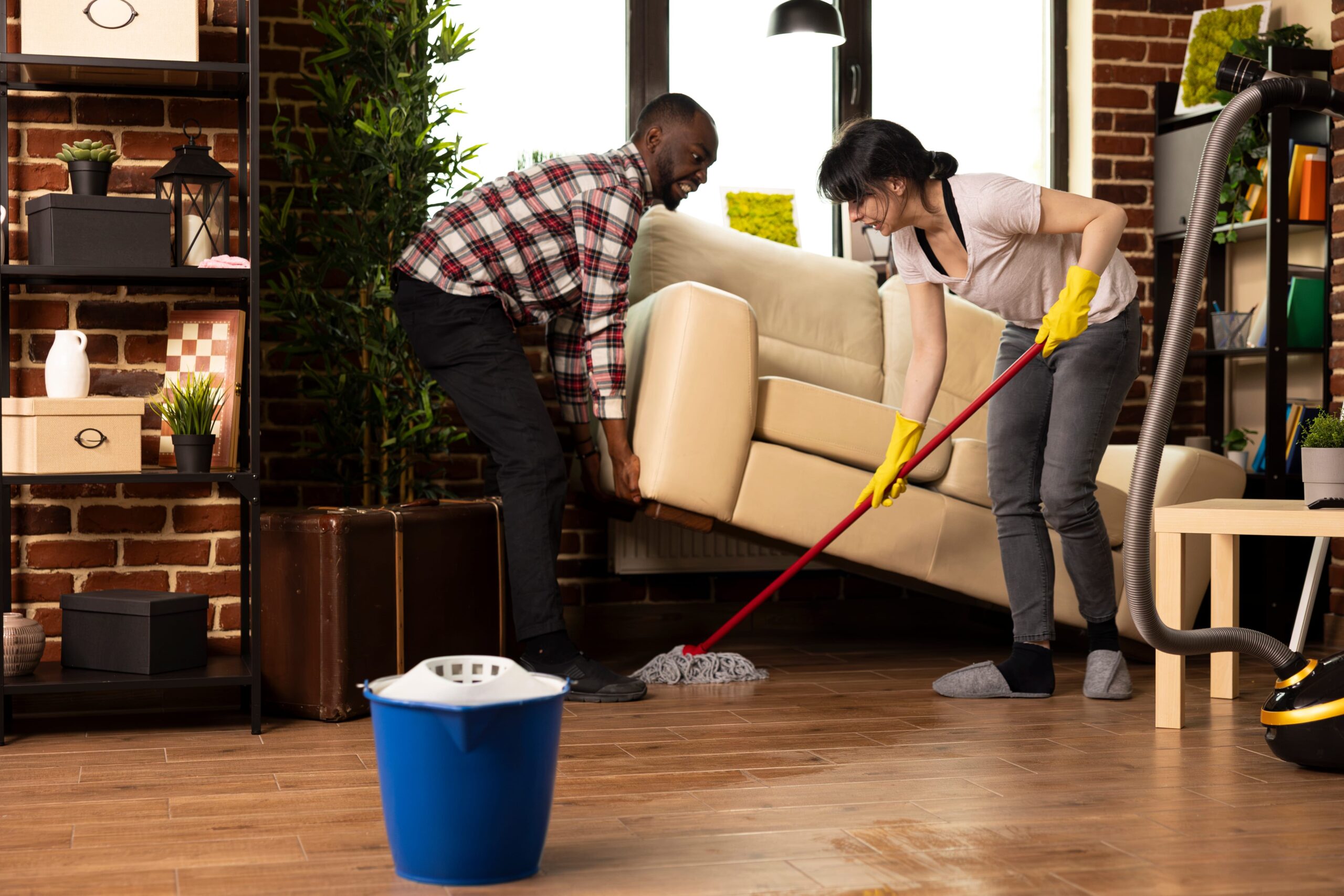 short-term rental cleaning service